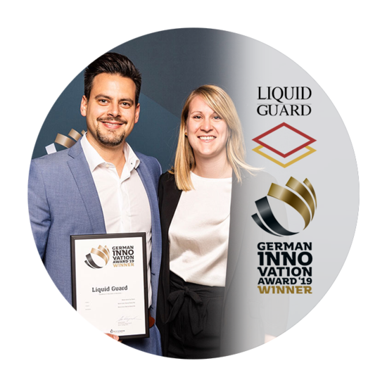 LIQUID GUARD - Winner German Innovation Award 2019 LIQUID GUARD - Winner German Innovation Award 2019